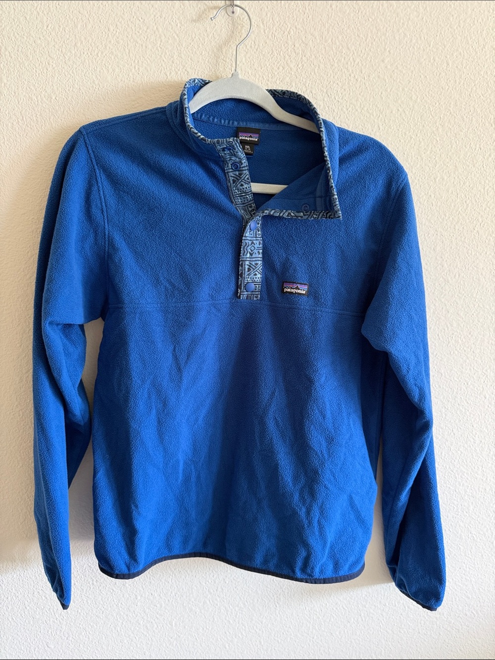 Patagonia Royal Blue Snap-T Fleece Pullover